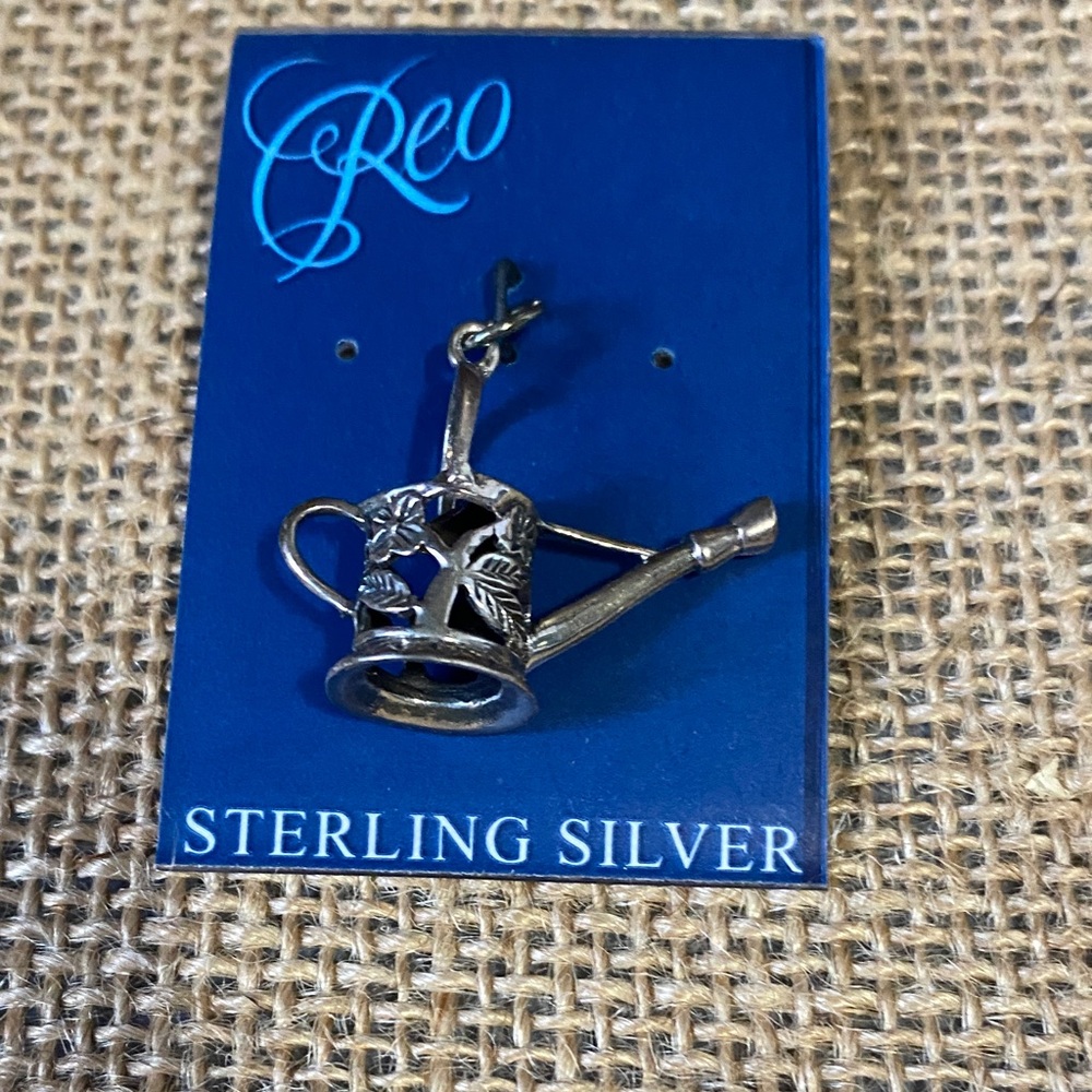 Reo Sterling Silver Watering Can Charm